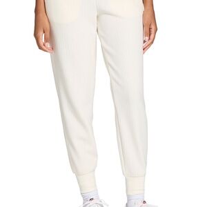 DSG Women's Ivory Ribbed Jogger Pants
